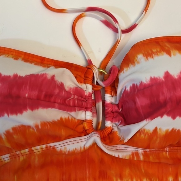 Lauren Ralph Lauren Striped Tankini bathing suit size 8 - Picture 4 of 8